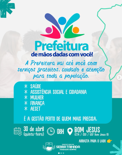 Prefeitura Serra Talhada leva serviços gratuitos à população em ação itinerante em Bom Jesus